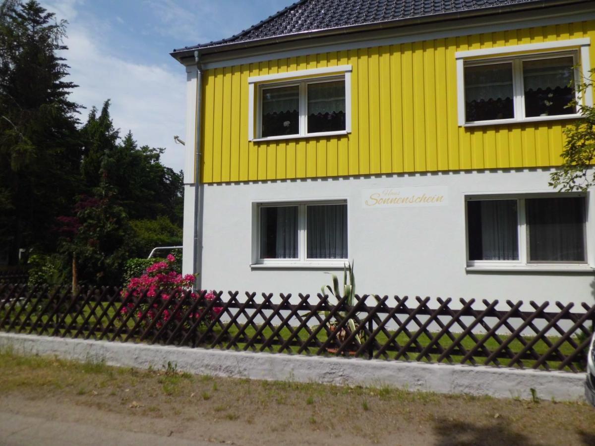 Ferienwohnung Im Haus Sonnenschein Beim Senftenberger See Hosena Exterior foto